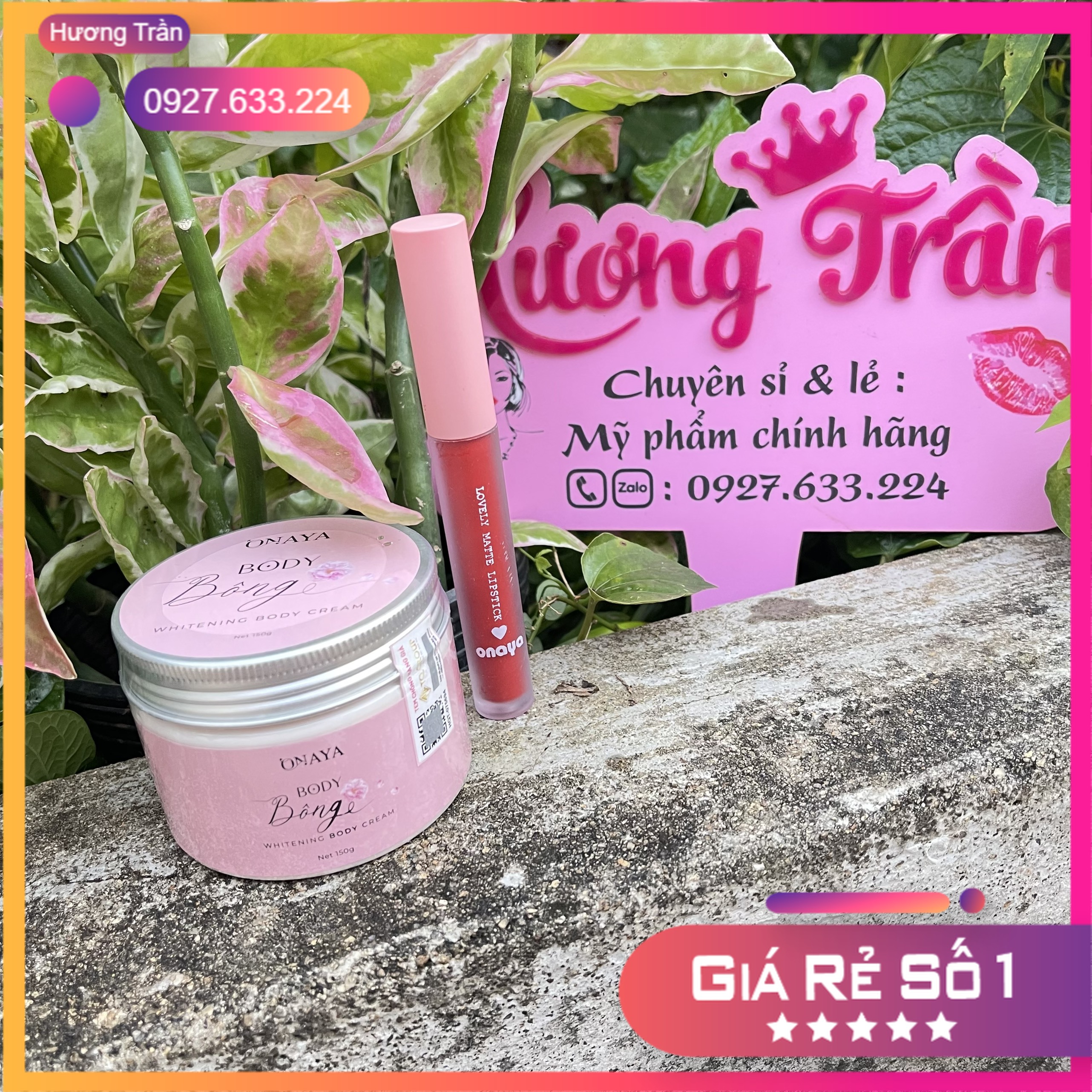 [Chính Hãng] Kem Body Bông ONAYA  150g