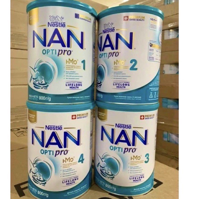 Sữa bột nan nga hộp 800g