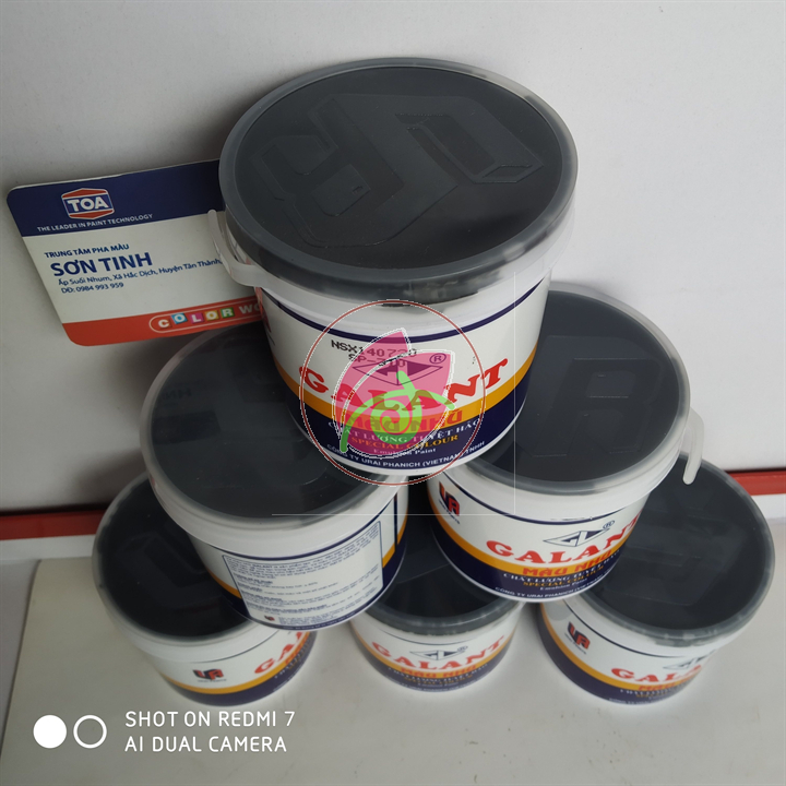 Combo 5 ve màu Galant (Xanh lá, Đỏ, Vàng, Xanh dương, Đen)