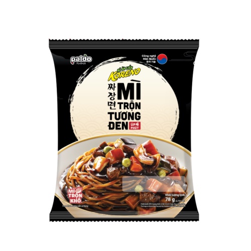 Mỳ Trộn Tương đen Koreno gói 78g