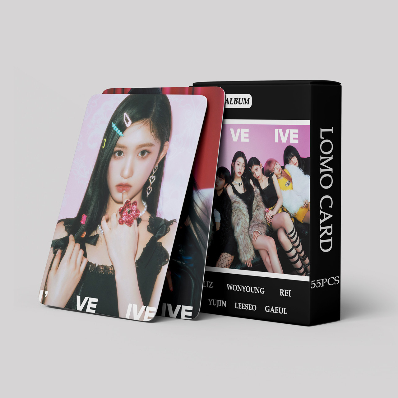 Set 55 lomo card IVE - I AM 2023