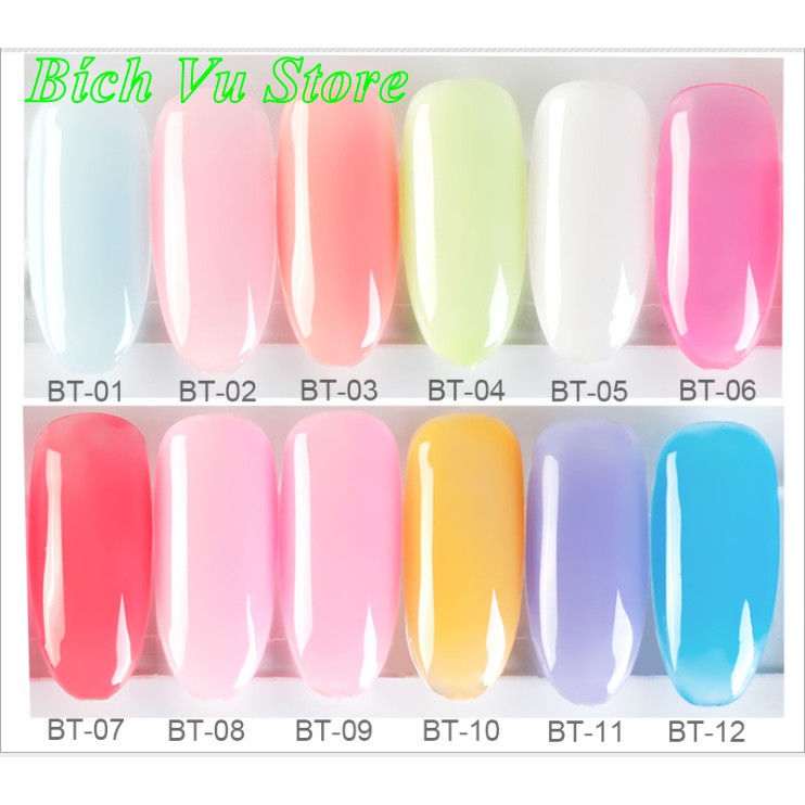 [HCM]Sơn gel thạch AS (15ml) - mã BT | chai đen sản phẩm chất lượng đảm bảo an toàn sức khỏe người dùng vui lòng inbox để shop tư vấn thêm