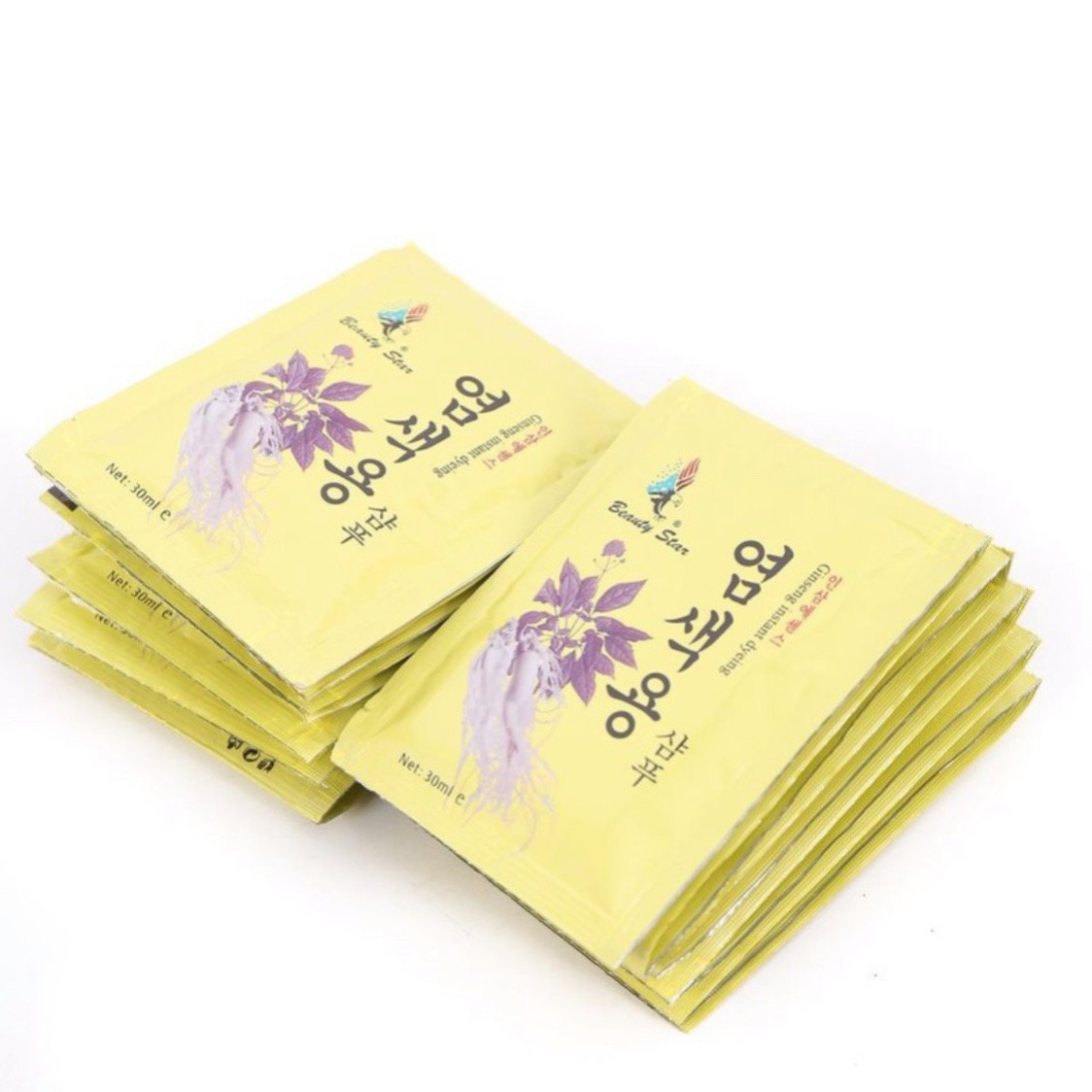 Dầu gội đen tóc thảo dược Hàn Quốc gói lẻ 30ml