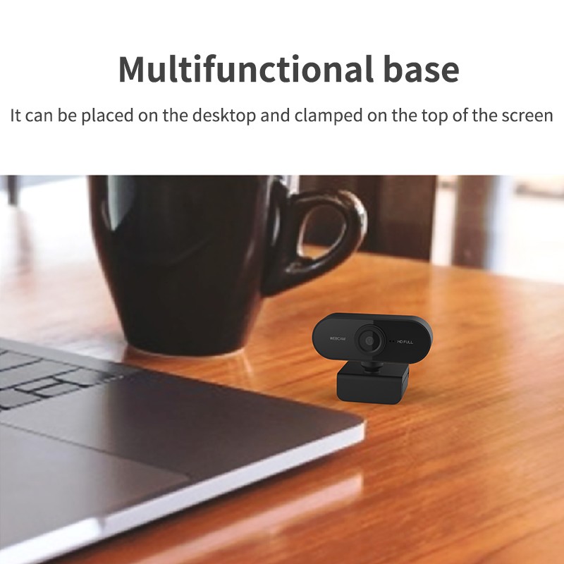Webcam Full HD 1080P Webcams With Microphone For Video Calling Camera