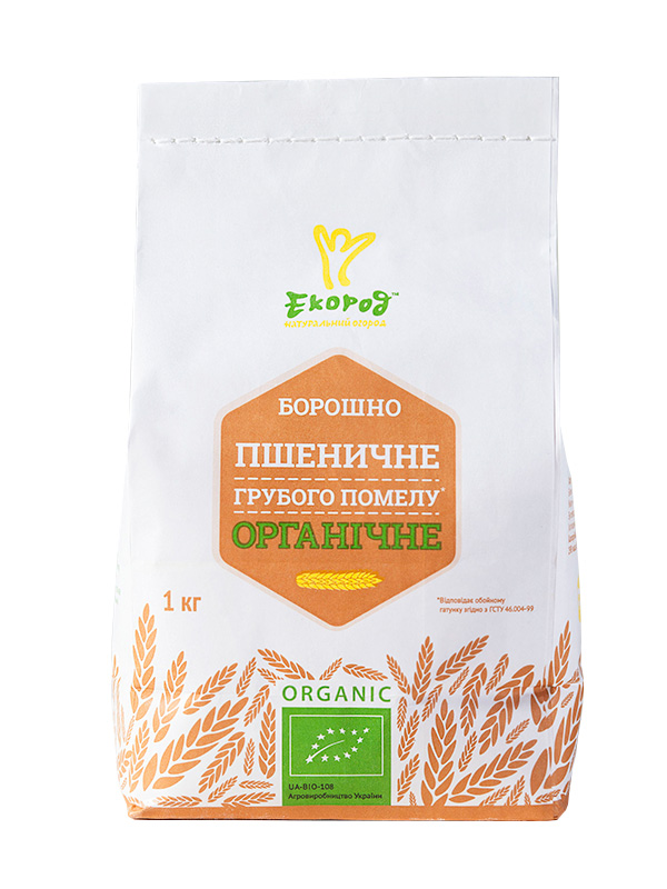 Bột mì nguyên cám hữu cơ Ecorod 1kg