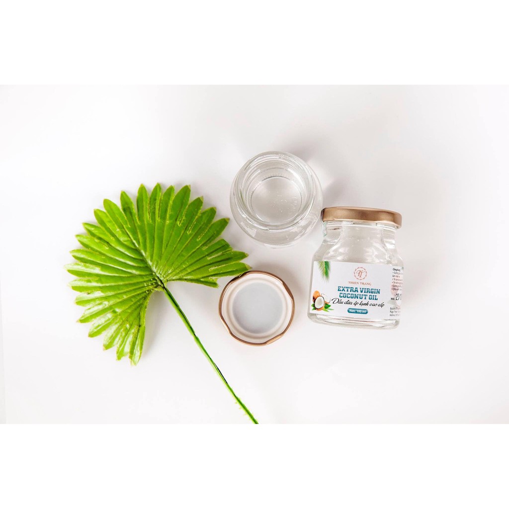 Dầu dừa ép lạnh cho da mềm mại, hết nẻ, dung tích 100ml