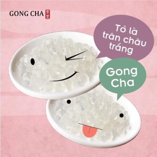 1kg trân châu trắng Gongcha