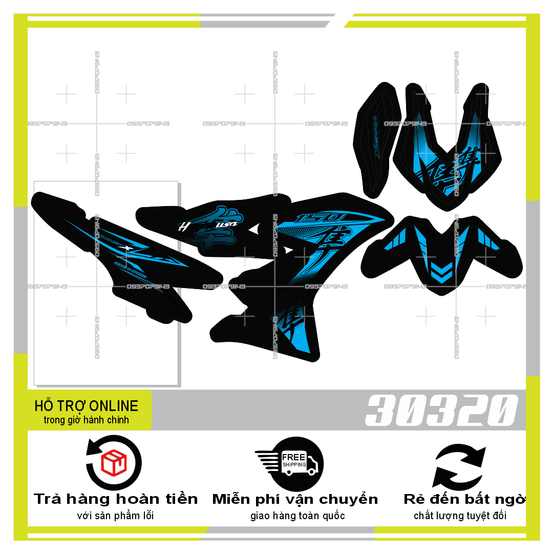 Hcm-bidecal- tem rời winner x hayabusa