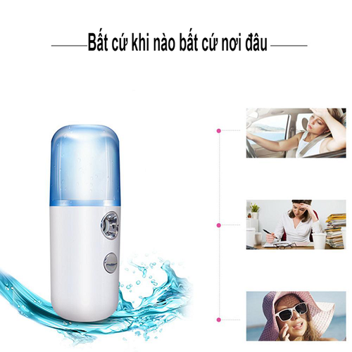[HCM]MÁY XỊT KHOÁNG PHUN SƯƠNG NANO CẦM TAY