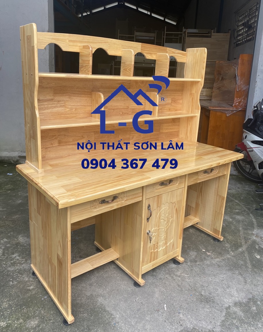 BÀN HỌC SINH GỖ THÔNG BÀN ĐÔI