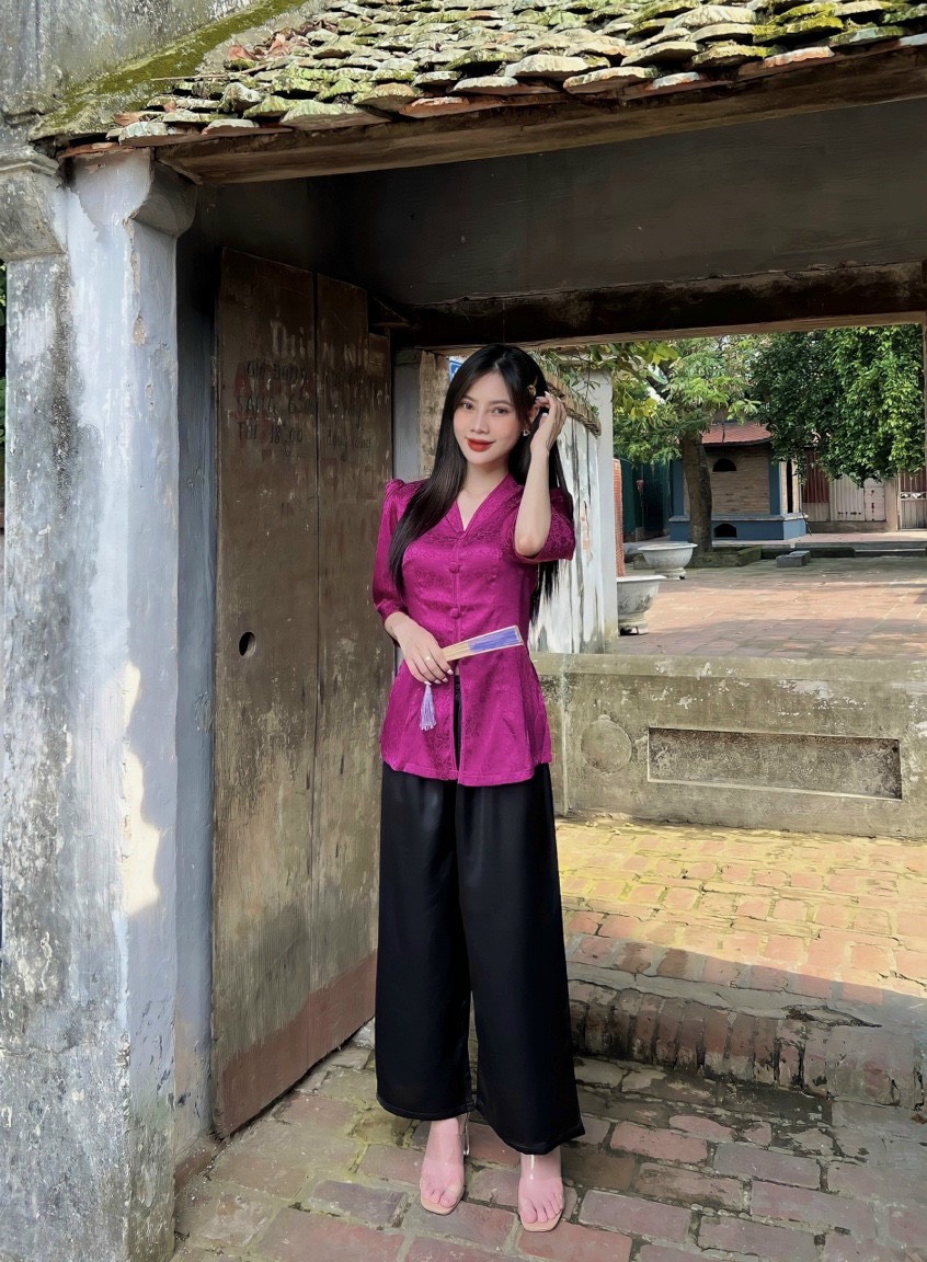 Quần Bà Ba Chất Lụa Gấm Cao Cấp Hàng Loại 1