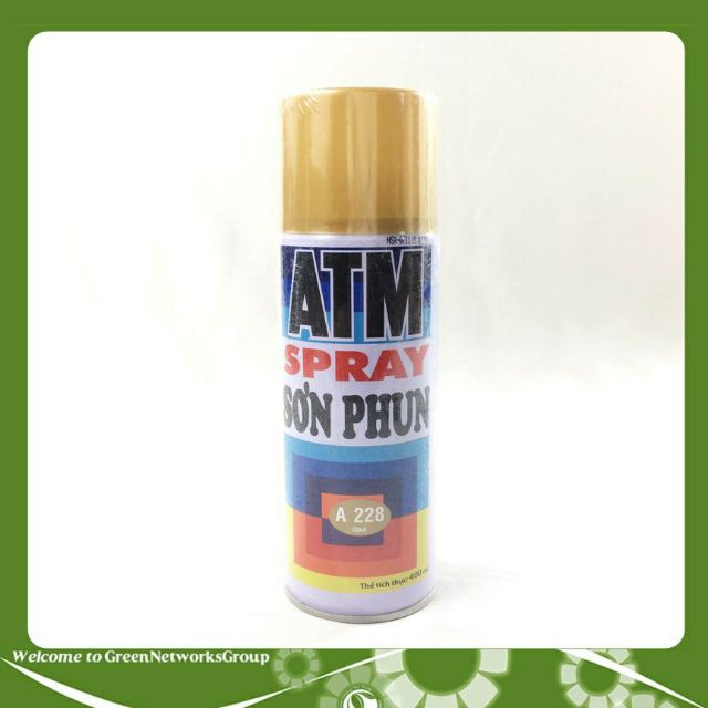 Sơn Xịt Màu Vàng Đồng ATM