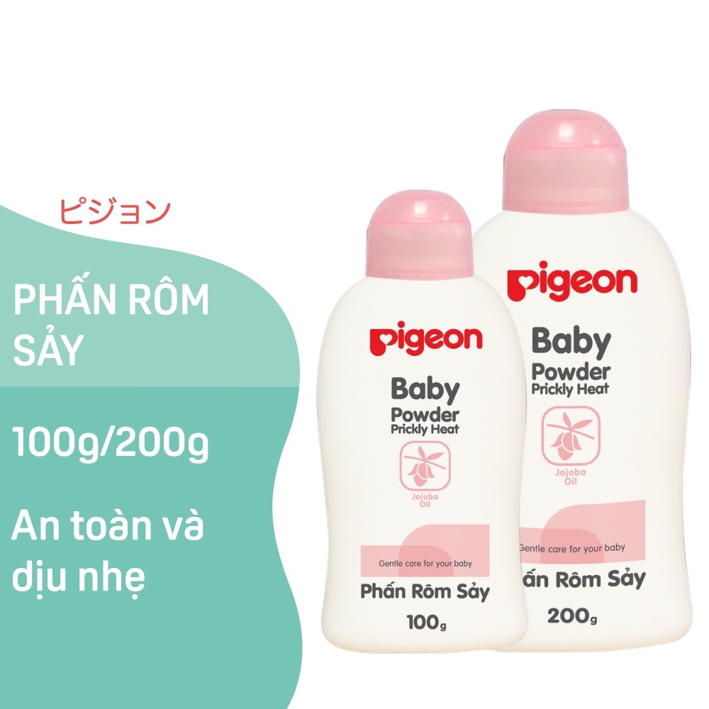 Chính hãng - Phấn Rôm Sảy Pigeon 100g/200g