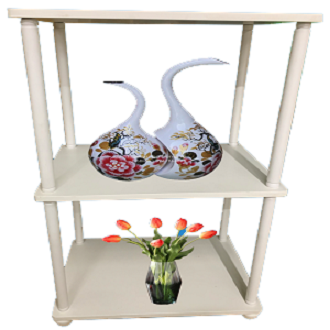 KỆ 3 TẦNG GỖ  CAO CÂP THÁO LẮP
