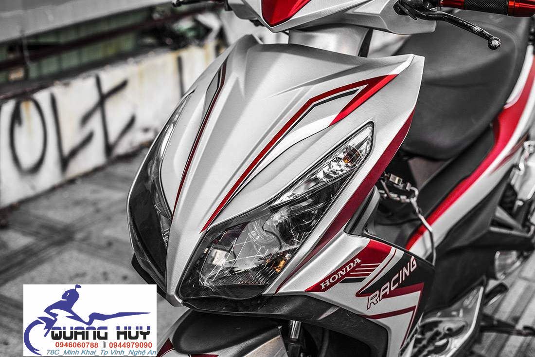 Tem Trùm Airblade Bạc Đỏ,Team Decal AB 125 RC