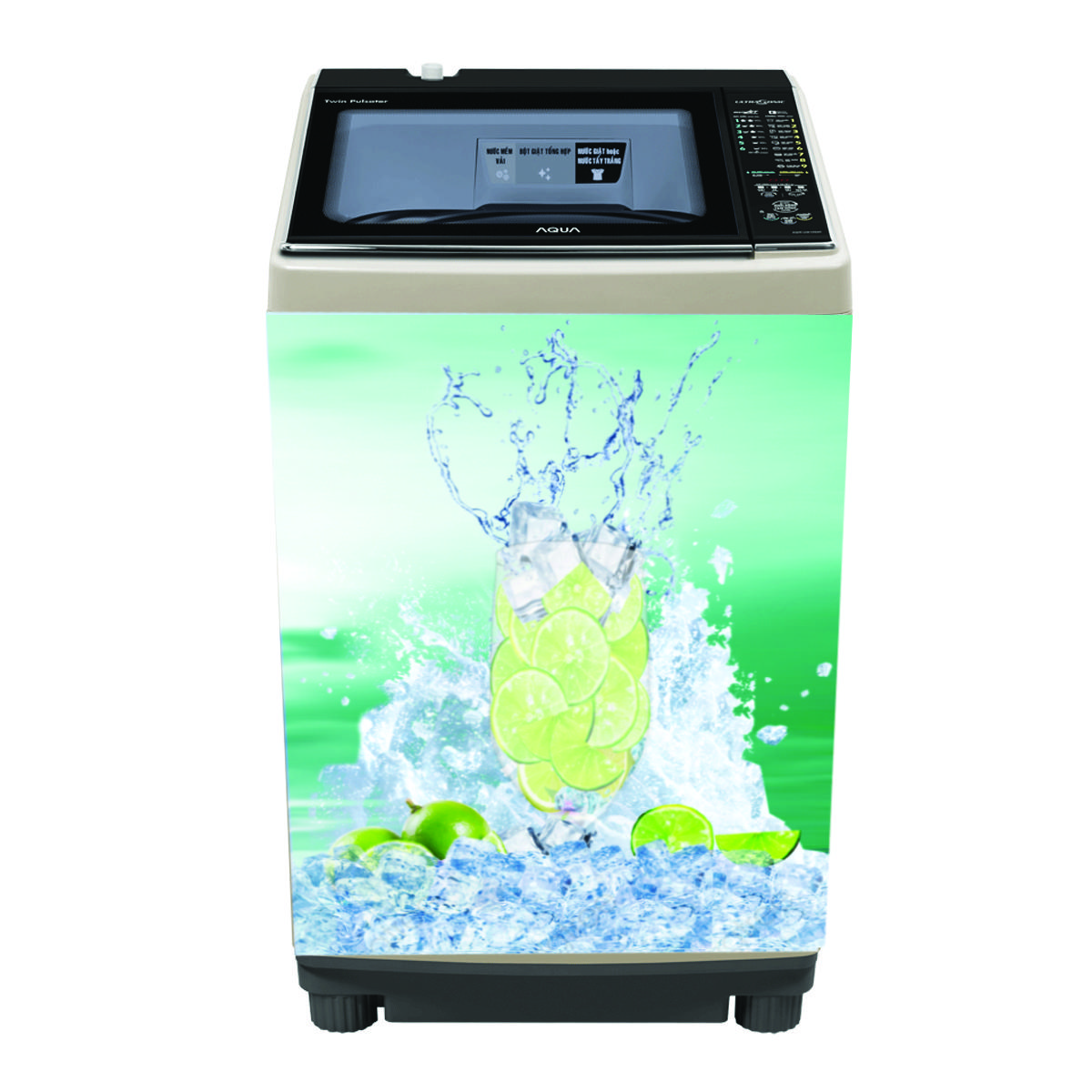 [HCM]Decal dán máy giặt - Hình Chanh Bien XL
