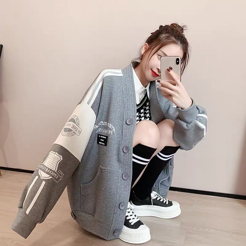 [HCM]ÁO KHOÁC NỮ KIỂU DÁNG CARDIGAN THỜI TRANG CHẤT LỪ CAO CẤP