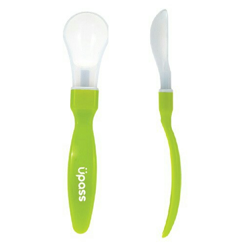 [HCM]Set 2 thìa silicon ăn dặm upass Thái Lan