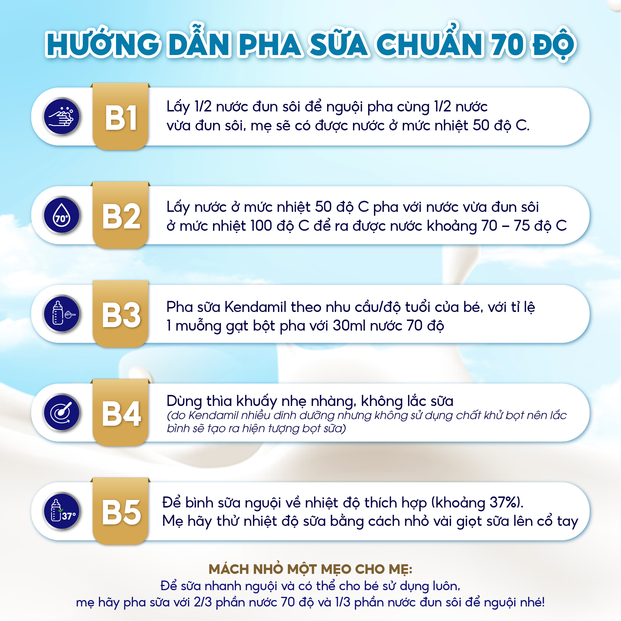 Sữa Công Thức Hữu Cơ Kendamil Organic Chứa HMOs Số 2