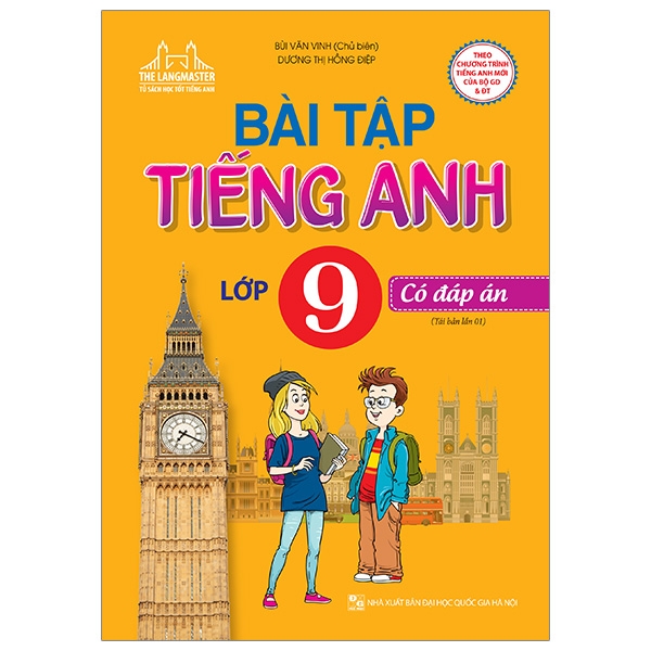 Fahasa - Bài Tập Tiếng Anh Lớp 9 - Có Đáp Án (Tái Bản)