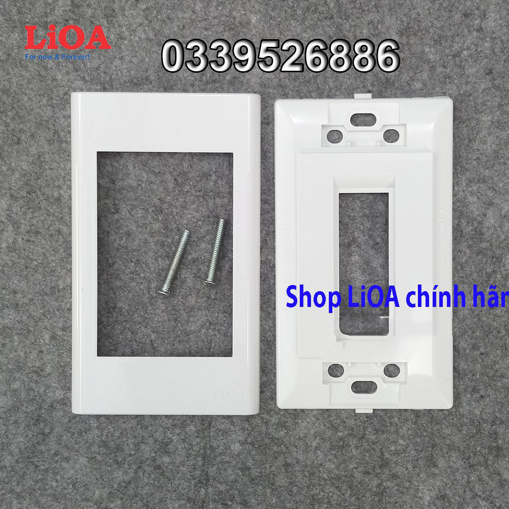 Mặt cầu dao đơn/đôi MCB LiOA