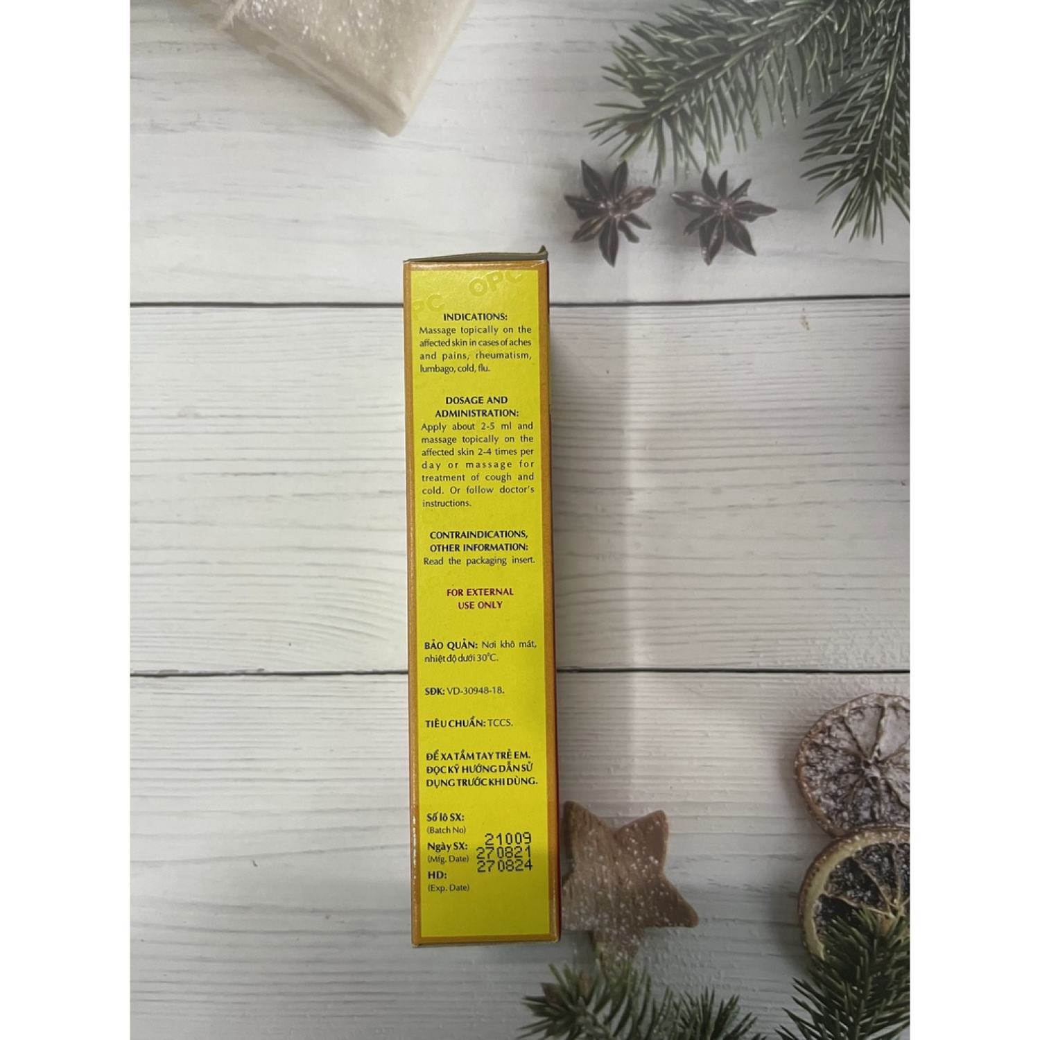 Dầu Nóng Mặt Trời - OPC - 60ml