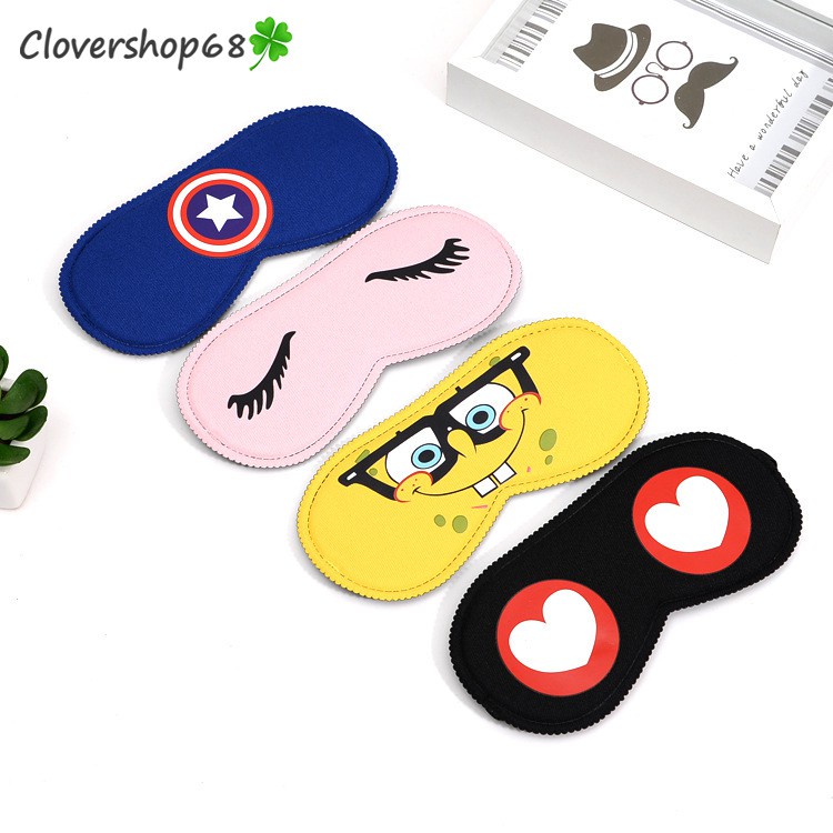 Che mắt, Bịt mắt ngủ hoạt hình dễ thương