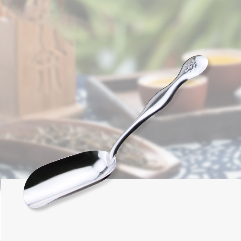 Thìa Múc Lá Trà – Bột Cà Phê Inox Cao Cấp Chống Gỉ – Nhỏ Gọn, Tiện Dụng, Sang Trọng