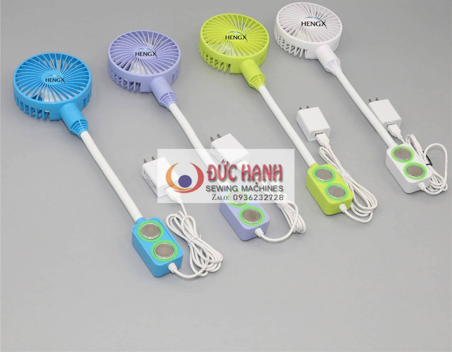 Quạt mini cho máy may - có nam châm hít