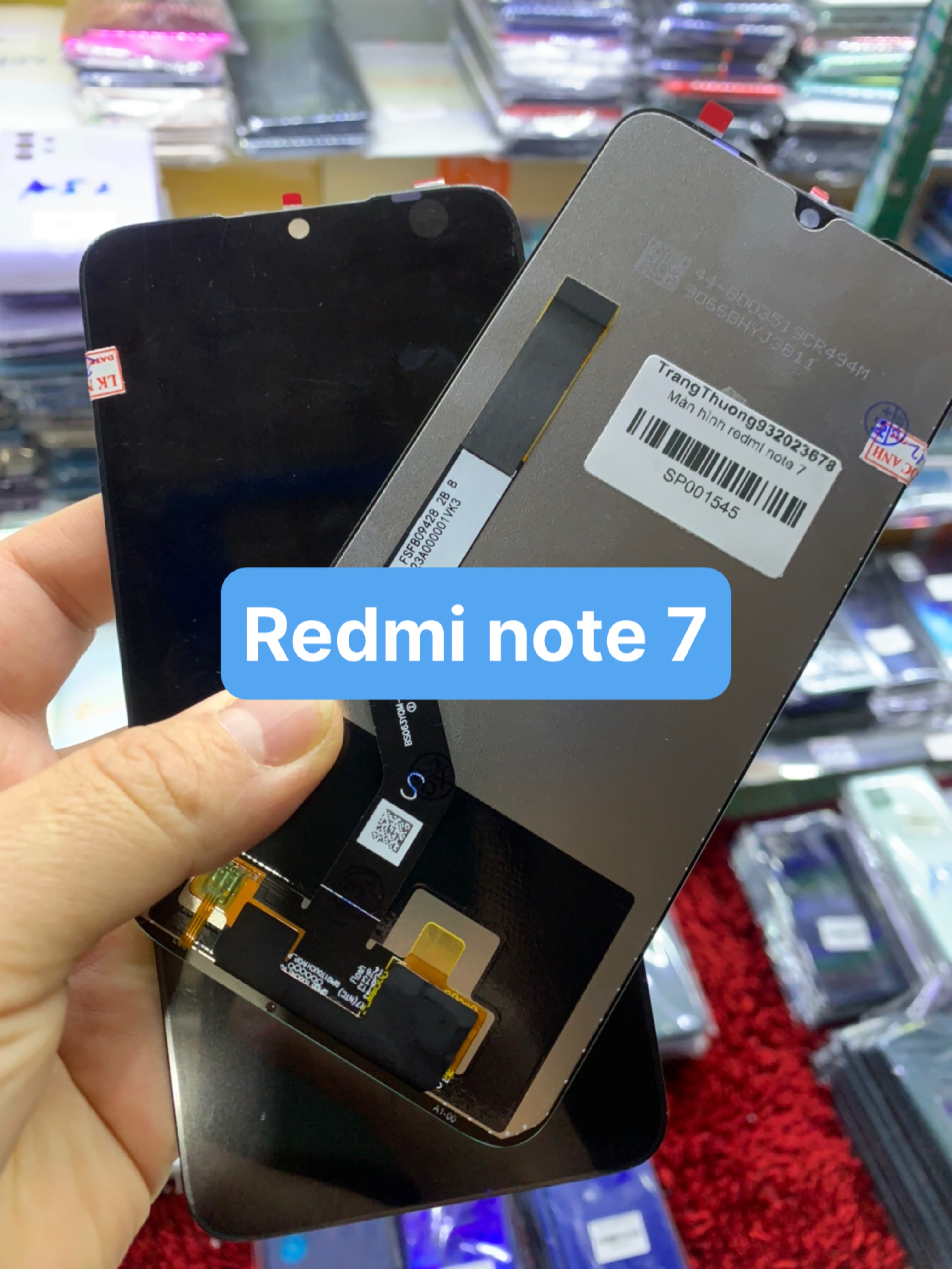 Màn hình điện thoại zin Xiaomi redmi note 7 / Note 7 pro ( tặng kèm 1 tuýp keo )