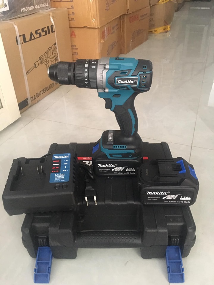 Khoan pin Makita' 3 chức năng