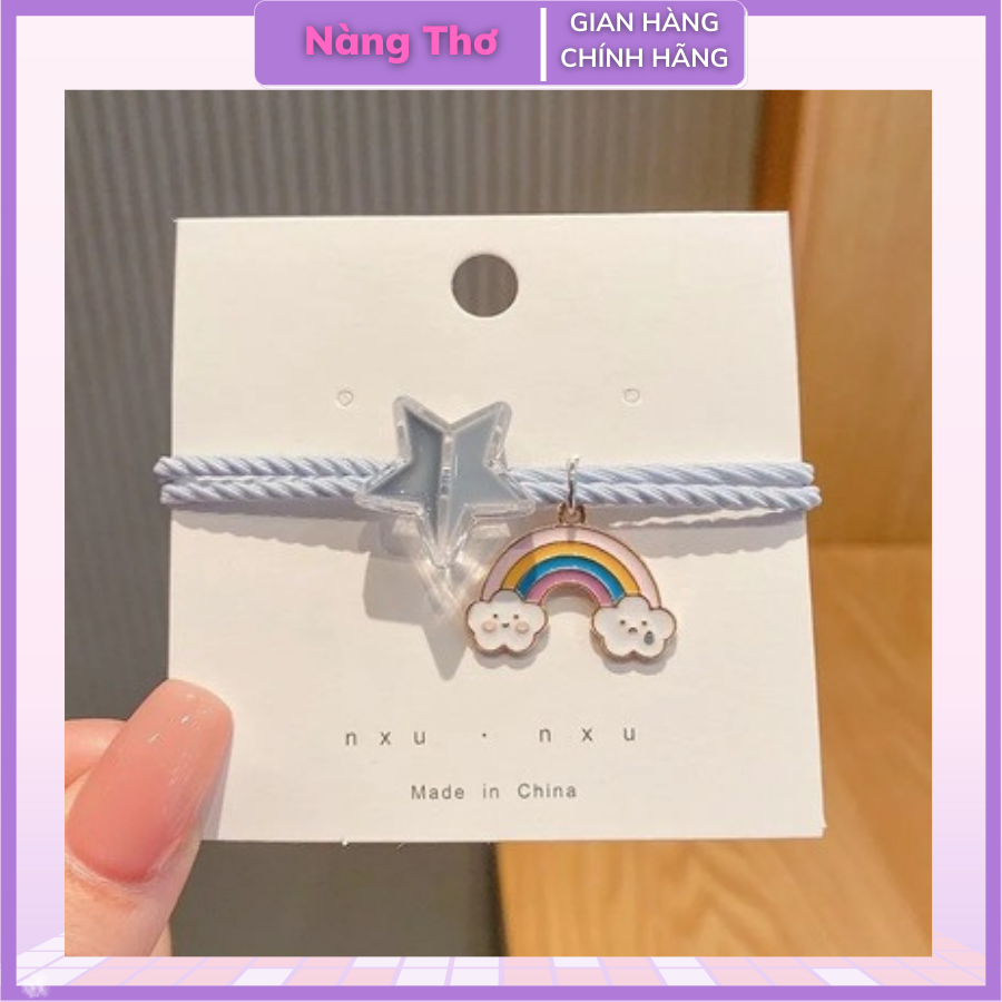 Dây Cột tóc ngôi sao Hàn Quốc Cho Nữ