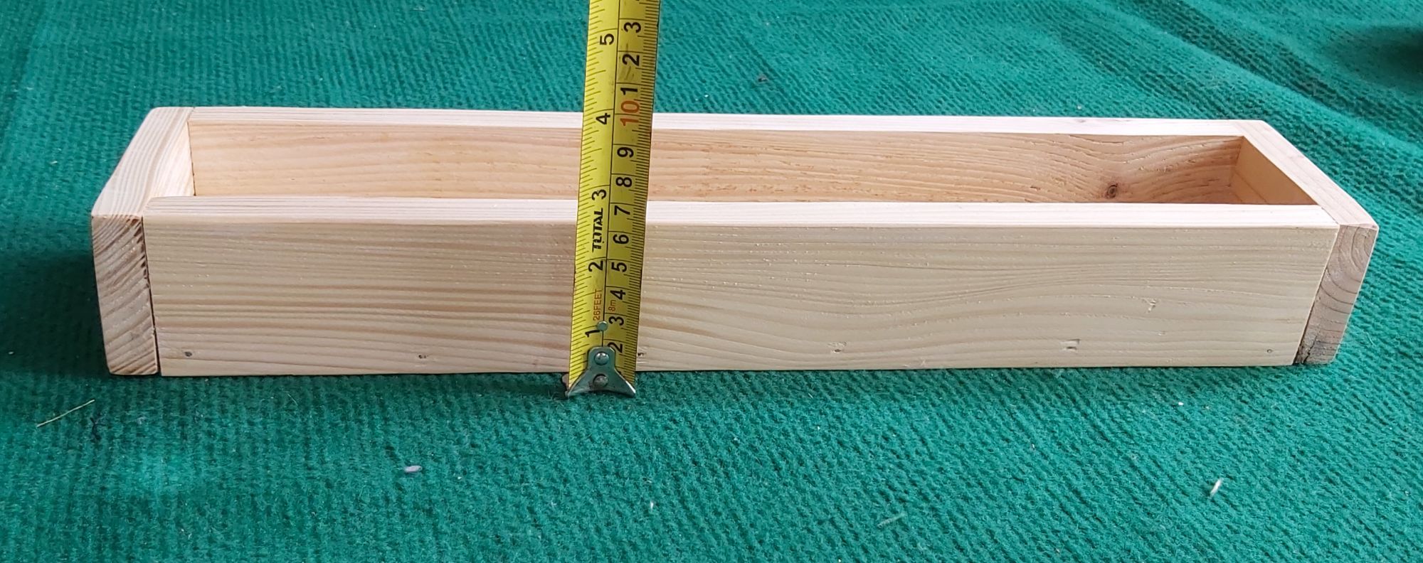 Hộp gỗ pallet 40x10x6 cm