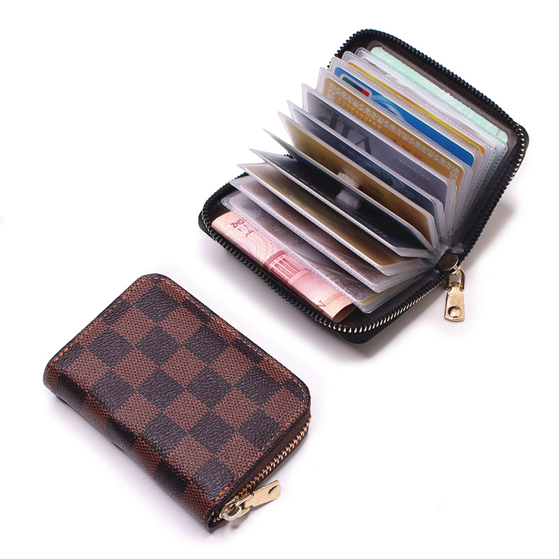 Ví Mini Đựng Thẻ Nhiều Ngăn Chất Da Mềm Cao Cấp VG451