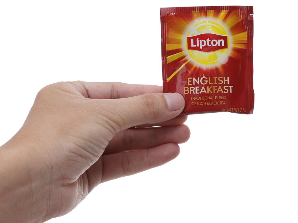 Combo 2 Trà đen Lipton English Breakfast hộp 60g (2.4g x 25 túi)