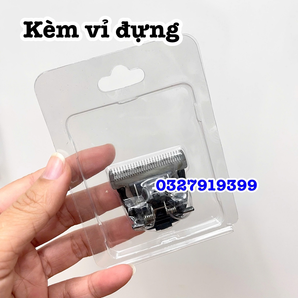 Lưỡi tông đơ titan S09 - lưỡi chân dài