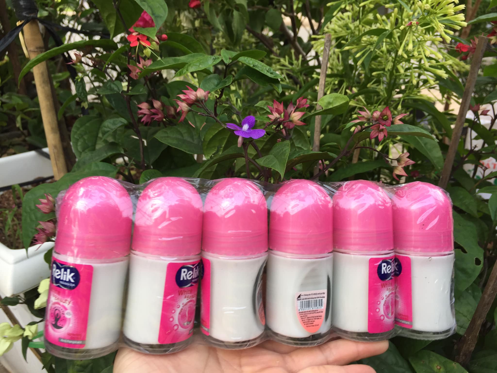 Combo 2 chai lăn nách khử mùi trắng da Relik 25 ml