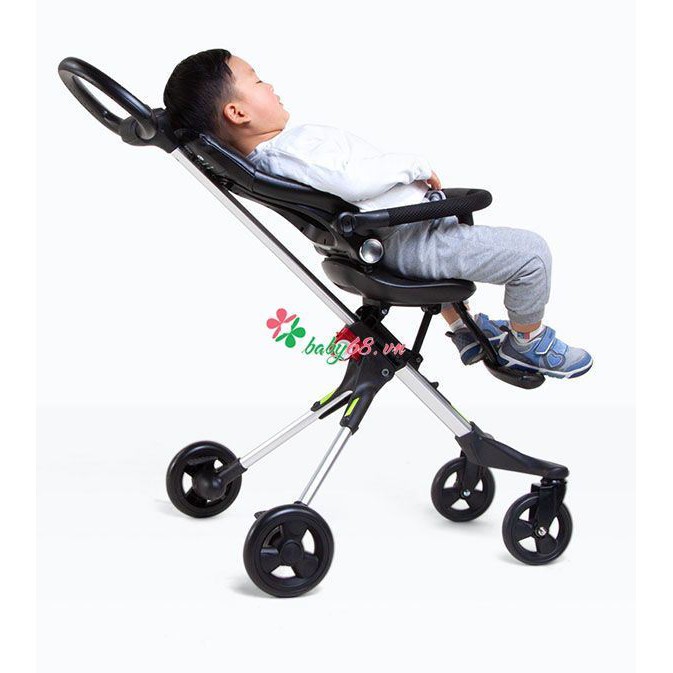 Xe đẩy đảo chiều cao cấp Tomorrow TW-0205 đi du lịch