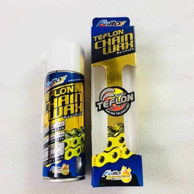 Chai Xịt Sên Faito Gold Chain Lube 240ML
