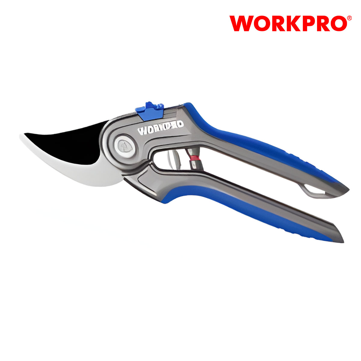 Kéo cắt tỉa cành, tay cầm hợp kim, lưỡi dao SK5, kích thước: 8 inches Workpro - WP332012 - chính hãng -xsafe