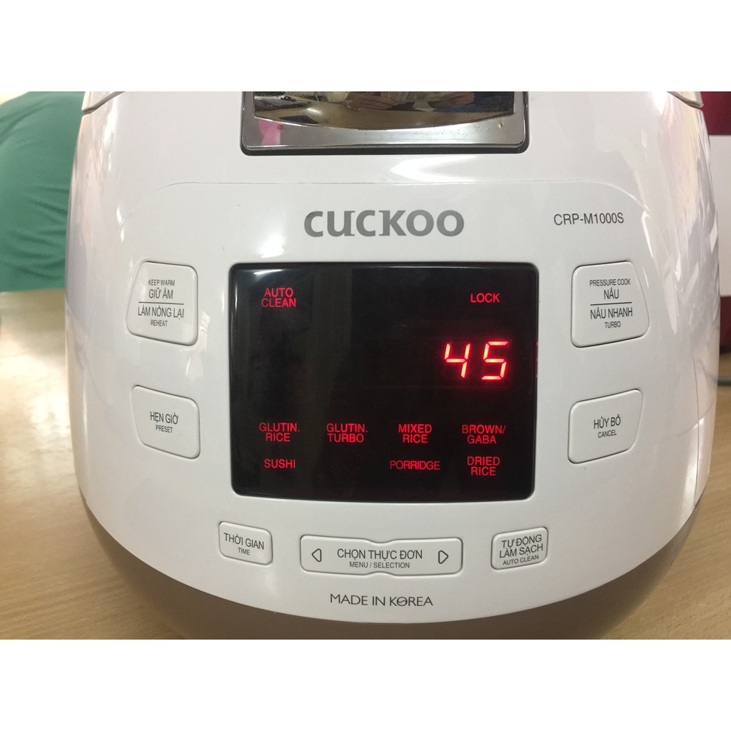 [Trả góp 0%]Nồi cơm điện cuckoo M1000S 18l
