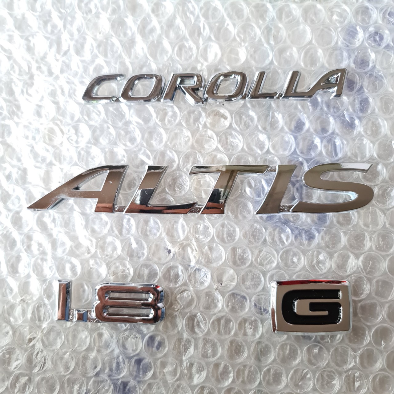 Bộ chữ Corolla Altis 1.8 G (Giá Cả Bộ) OEM