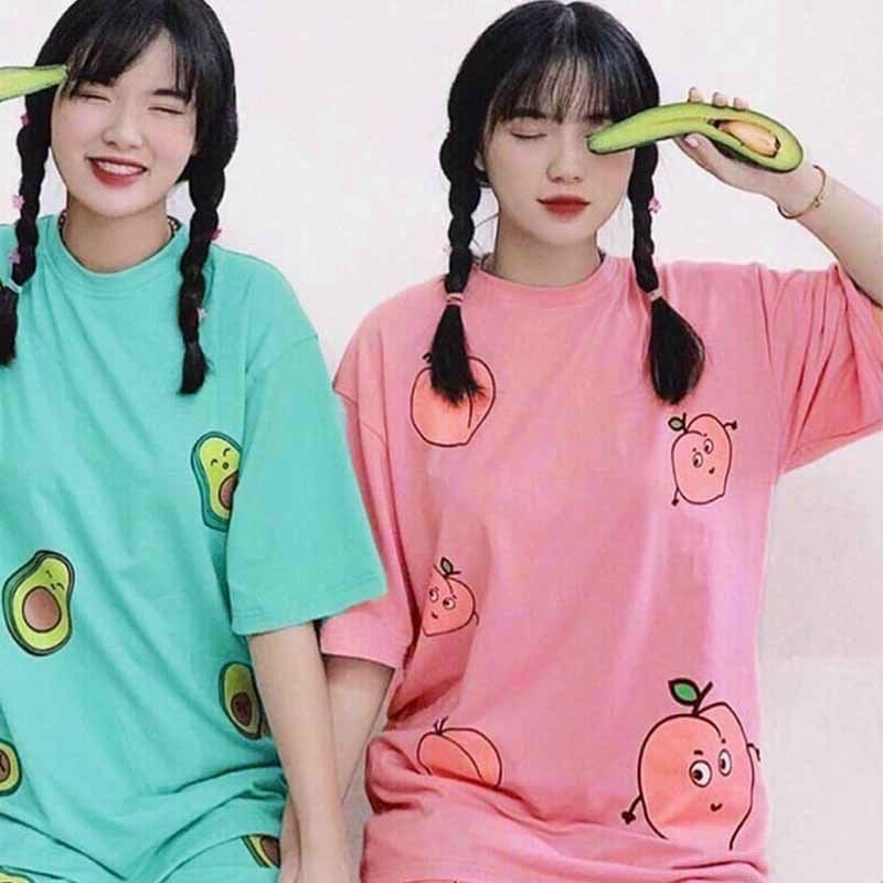 ĐỒ BỘ QUẦN ÁO THUN ĐÙI TRÁI CÂY THỜI TRANG