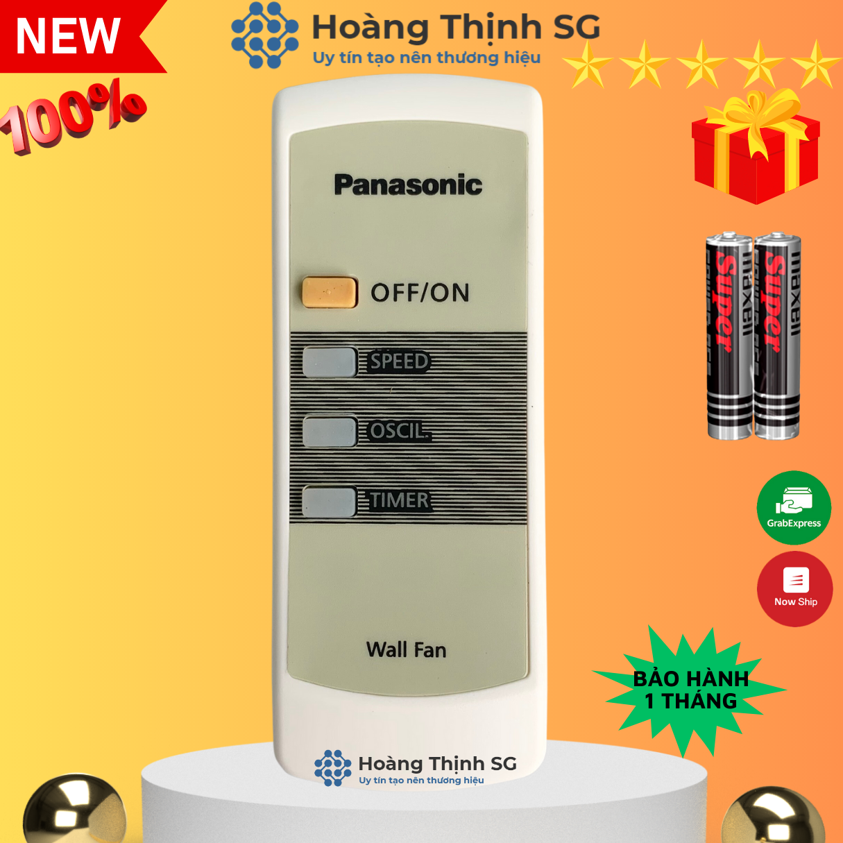 Panasonic Wall fan remote control Panasonic fan remote control-comes with battery