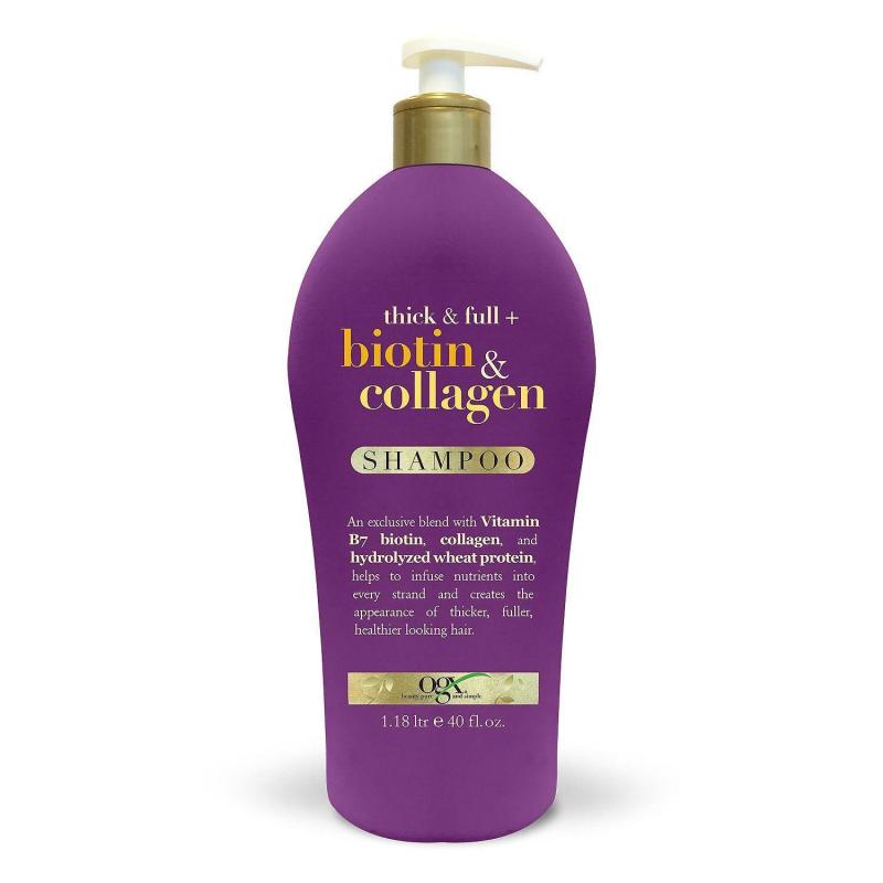 Dầu gội trị rụng tóc OGX Biotin & Collagen 1.18L nhập khẩu