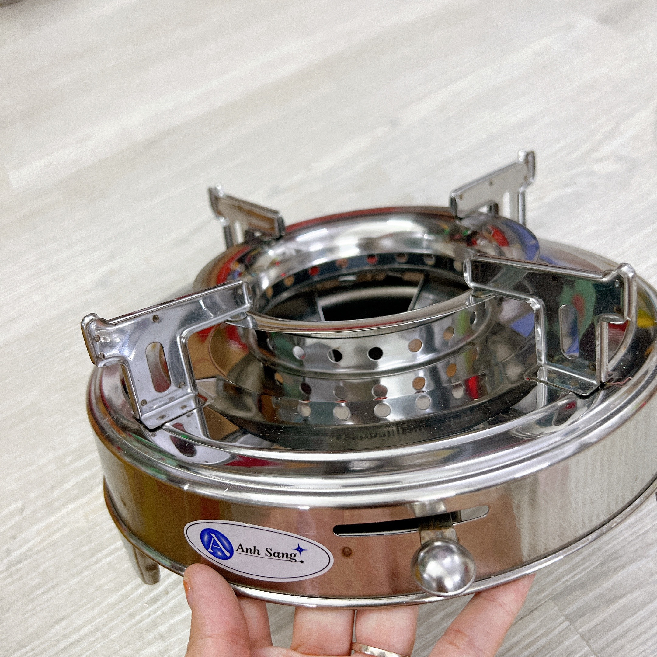 Bếp cồn tròn cao cấp Ánh Sáng