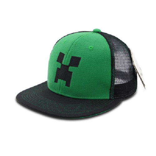 Mũ Minecraft Creeper Xanh Đen