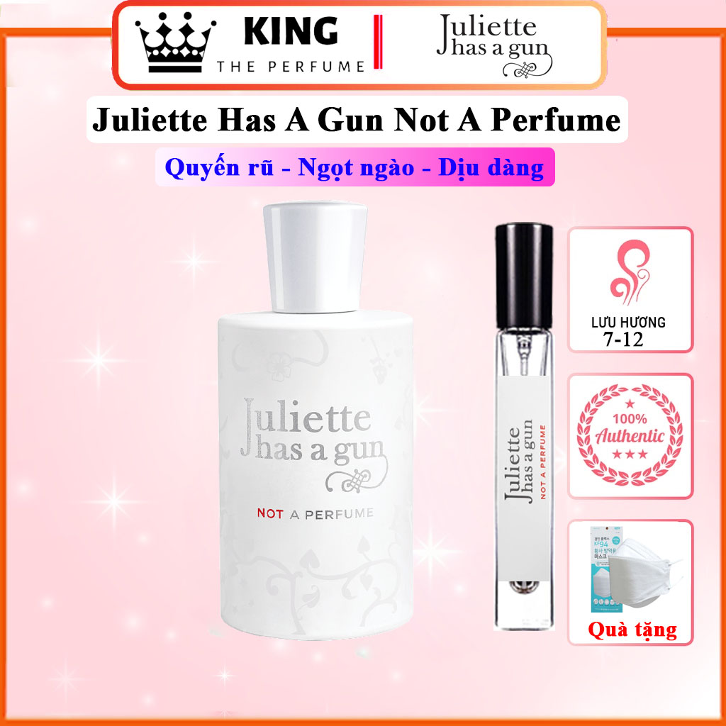 Nước hoa nữ juliette has a gun not a perfume edp - hương thơm quyến rũ, ngọt ngào, dịu dàng, chiết 5-10-20ml