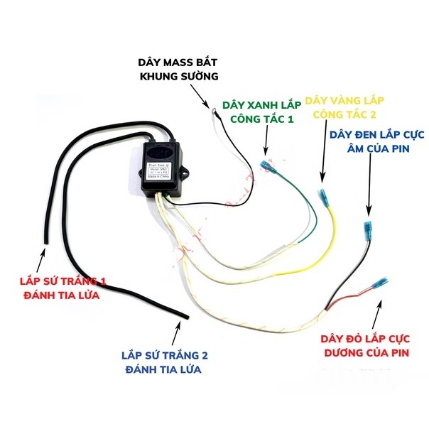IC Đánh Lửa Bếp Gas Âm Dương 2 Lò Loại Tốt