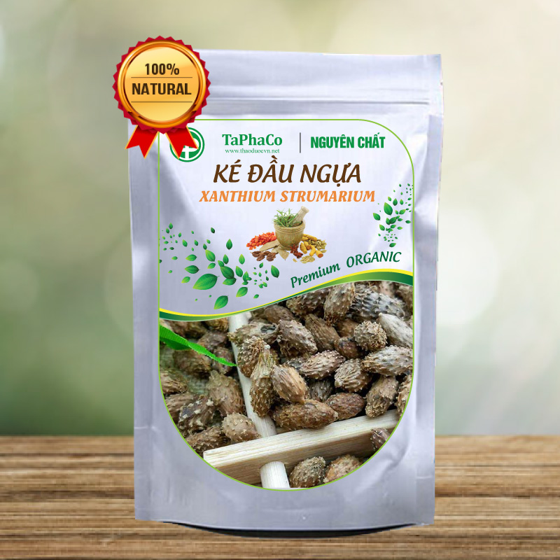 Hạt ké đầu ngựa khô 500g - Thảo Dược Tấn Phát
